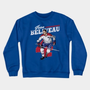 Jean Beliveau Montreal Retro Crewneck Sweatshirt